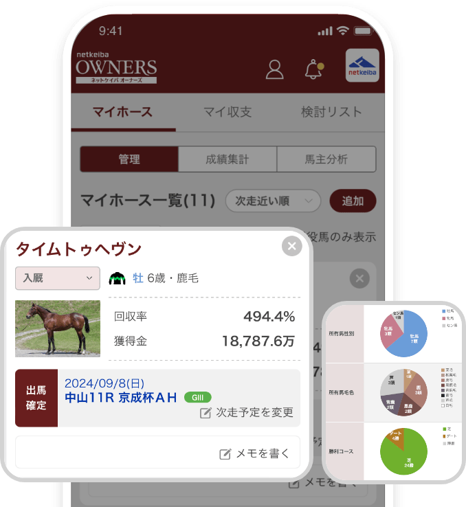 アプリ内画面を表示しているスマホの画像